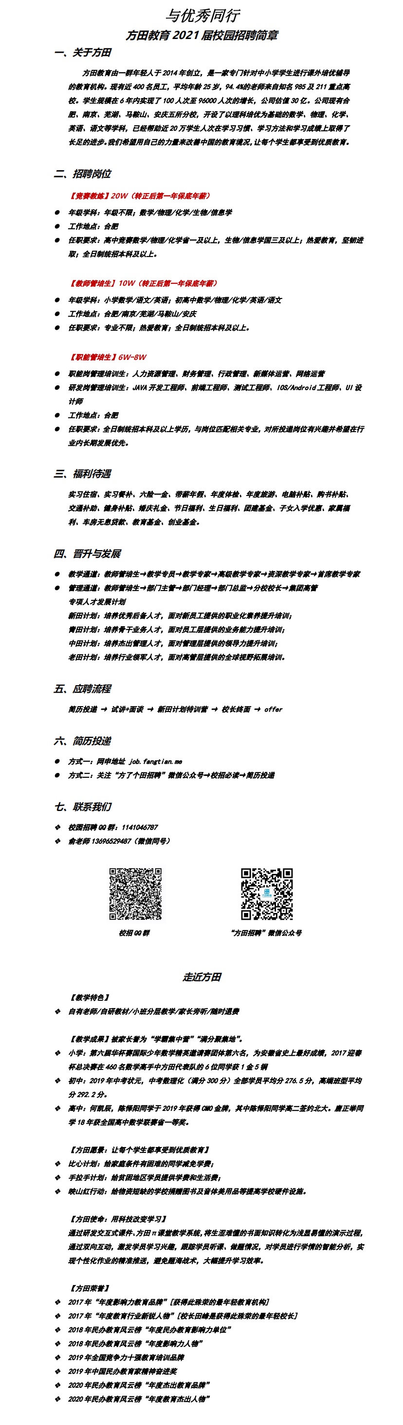 西安最新招聘信息汇总