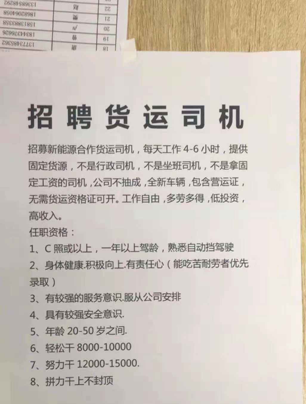 沈北新区司机招聘最新信息概览